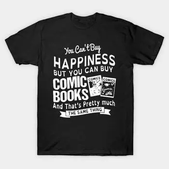 Мужская черная футболка с принтом, супербольшая футболка happiness-and-comic-books, хлопковая футболка с принтом на бумаге для переноса без разрезов 5XL чёрный