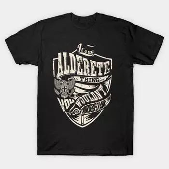 Мужская черная футболка с принтом, супербольшая футболка its-an-alderete-thing, хлопковая футболка с принтом на бумаге для переноса изображений без разрезов M чёрный