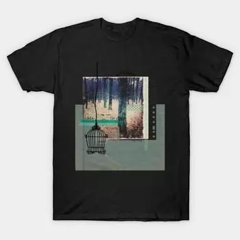 Мужская черная футболка с принтом, супербольшая футболка the-next one, хлопковая футболка с принтом на бумаге для переноса без разрезов S чёрный