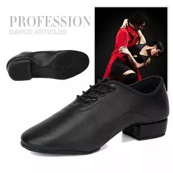 Мужские Мальчиковые Комнатные Латиноамериканские Современные Джазовые Вальсовые Танцевальные Туфли Мягкая Подошва Комнатные На Низком Каблуке Танцевальные Туфли 39