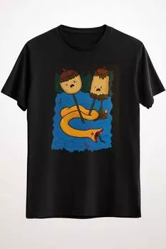 Мужская черная рубашка Princess Bubblegum S Rock, классическая футболка