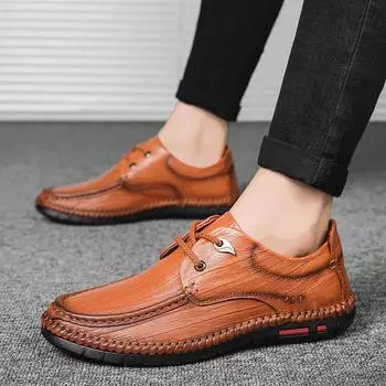 Мужская деловая обувь, дизайнерская черная обувь из натуральной кожи для мужчин, деловые туфли, повседневные оксфорды для офиса, формальная обувь 6.5