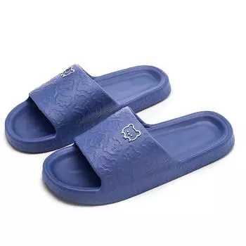 Мужская домашняя обувь, летние тапочки, домашняя однотонная обувь для ванной, шлепанцы, нескользящие шлепанцы, сандалии на мягкой подошве Chanclas Hombre 40