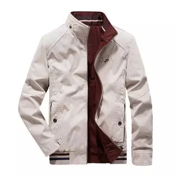 Мужская двусторонняя повседневная куртка, куртка на весну и осень, куртка-карго для пожилых людей, куртка для папы M