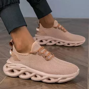 Мужская дышащая повседневная обувь большого размера, спортивная обувь, классические кроссовки с перекрученной подошвой, кроссовки для бега на открытом воздухе 39 коричневый