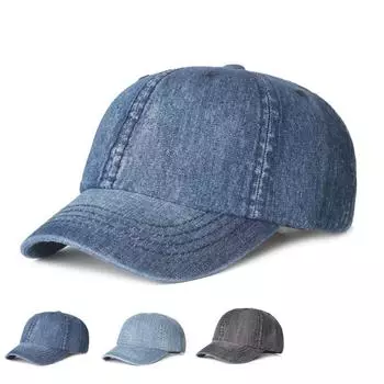 Мужская джинсовая бейсболка, женская ретро-кепка, молодежная кепка, панама с хвостиком, солнцезащитный козырек, шляпы с солнцезащитным кремом, солнцезащитная шляпа чёрный