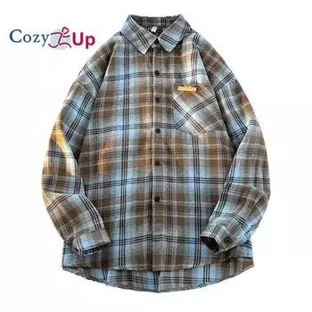 Мужская фланель Cozy Up Buck Camp с длинным рукавом и застежкой на пуговицы M зелёный