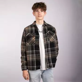 Мужская фланелевая рубашка в клетку DEELUXE 74