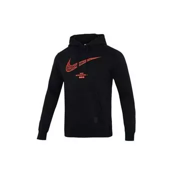 Мужская флисовая худи с принтом логотипа Nike Chinese New Year Collection, черная DQ5067-010 M
