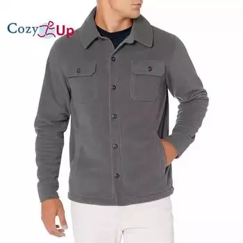 Мужская флисовая куртка с длинными рукавами Cozy Up S