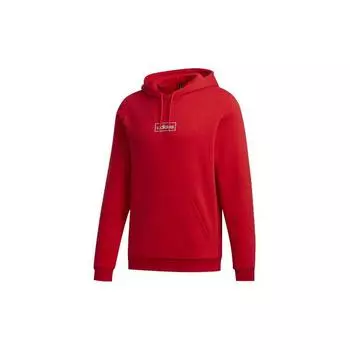 Мужская флисовая толстовка с капюшоном Adidas Neo New Year Series, красная GD9882 M