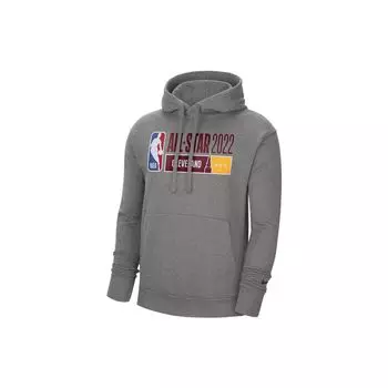 Мужская флисовая толстовка с капюшоном Nike NBA All-Star Essential, серая DH9529-063 XXXL