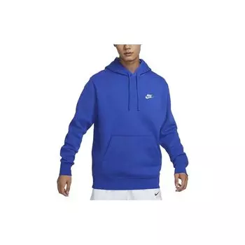 Мужская флисовая толстовка с капюшоном Nike Sportswear Club Game-Royal-Blue BV2655-480 L