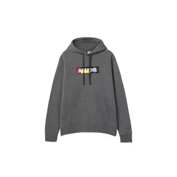 Мужская флисовая толстовка с капюшоном Nike Sportswear JDI, мужская толстовка с капюшоном, темно-серая, CU4044-071 M