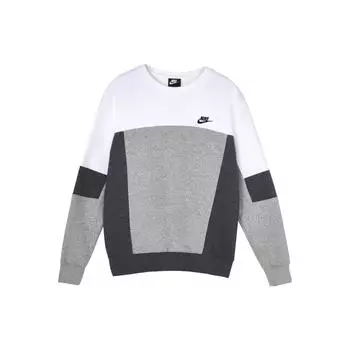 Мужская флисовая толстовка с круглым вырезом Nike Sportswear, белая CZ9967-100 XL