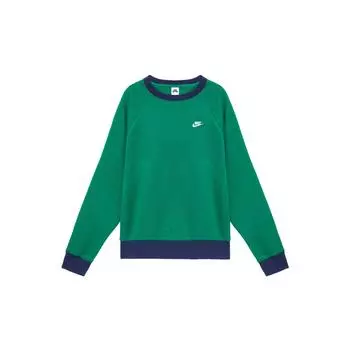 Мужская флисовая толстовка с круглым вырезом Nike Warm Sweatshirt Green FV5379-365 XL
