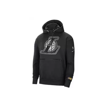 Мужская флисовая толстовка с логотипом Nike НБА Лос-Анджелес Лейкерс, черный CV4046-010 XL