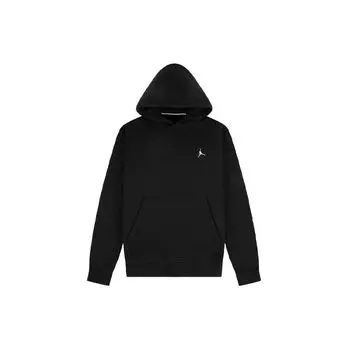 Мужская флисовая толстовка с вышитым логотипом Jordan Essentials, черная DA9818-010 S