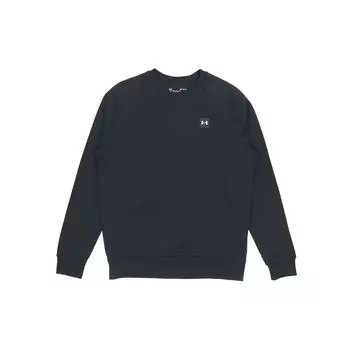 Мужская флисовая тренировочная толстовка свободного покроя Under Armour, черные 1357096-001 XL