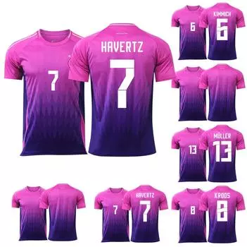 Мужская футбольная форма 2425 Team для взрослых, футболки с короткими рукавами для взрослых