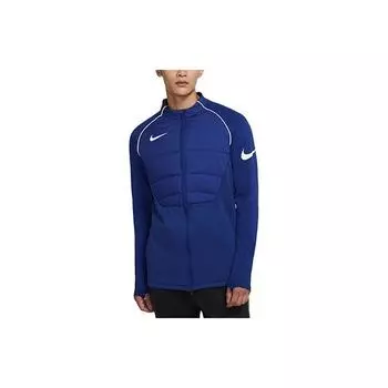 Мужская футбольная тренировочная куртка с подкладкой Nike Strike, верхняя одежда, синяя CT3105-455 S