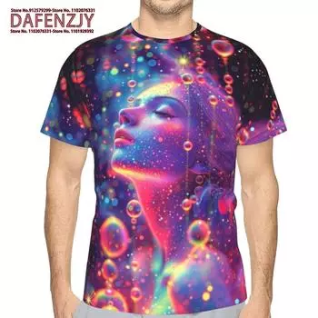 Мужская футболка 3D-принт на открытом воздухе, секс-бикини, модель, короткий рукав, футболка, летняя, с круглым вырезом, свободная, уличная, новая мужская одежда, топы, повседневная S красный