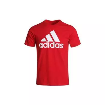 Мужская футболка Adidas Essential Sport с круглым вырезом Светло-алый GK9124 XL
