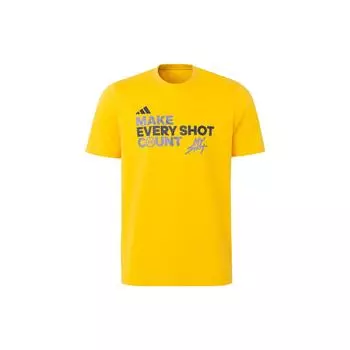 Мужская футболка Adidas My Shot Verbiage Graphic Tee Sun-Yellow IN9265 S