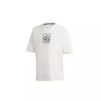Мужская футболка Adidas Originals Adiplore Premium Sport с круглым вырезом и коротким рукавом, белая GP1114 XL