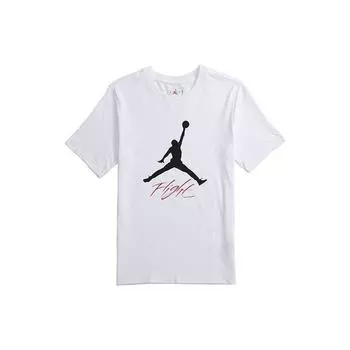 Мужская футболка Air Jordan Flight Basketball с короткими рукавами, белая AO0665-100 XXL