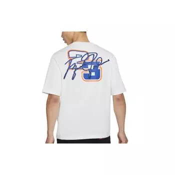 Мужская футболка Air Jordan Sport DNA с круглым вырезом и короткими рукавами, белые топы CV2994-100 XXXL