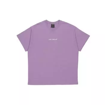 Мужская футболка Air Jordan Sportswear с круглым вырезом и короткими рукавами, серая, фиолетовая, DQ4960-574 XXXL