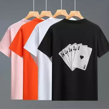 Мужская футболка большого размера, большие размеры 4XL-11XL, футболка с короткими рукавами и принтом, летняя мужская одежда 4XL чёрный