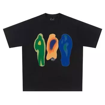 Мужская футболка большого размера, хлопковая летняя футболка с принтом YCOA, свободные топы в стиле Харадзюку в стиле хип-хоп, футболки, корейская мода, эстетичная одежда Y2k XL