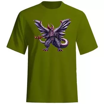 Мужская футболка большого размера с модным 2D принтом Four Seasons Monster, свободная удобная молодежная тенденция для взрослых с круглым вырезом и короткими рукавами XXXXL белый