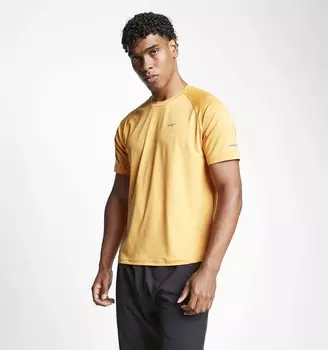 Мужская футболка для бега с коротким рукавом 23B-1012