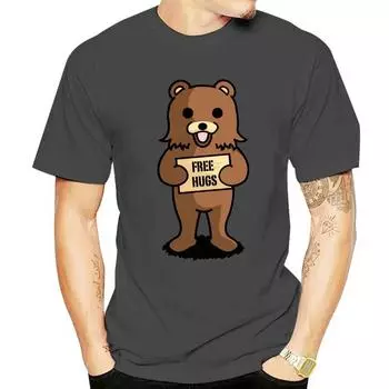 Мужская футболка Free Hugs Pedobear Футболка женская футболка футболки топ S