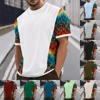 Мужская футболка Футболки с графическим текстом Pool3D печать Уличная повседневная одежда с короткими рукавами и принтом Базовая одежда XXXL серый