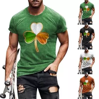 Мужская футболка Футболки с графическим текстом Pool3D печать Уличная повседневная одежда с короткими рукавами и принтом Базовая одежда L чёрный