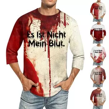 Мужская футболка Футболки с графическим текстом Pool3D печать Уличная повседневная одежда с короткими рукавами и принтом Базовая одежда XL