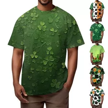 Мужская футболка Футболки с графическим текстом Pool3D печать Уличная повседневная одежда с короткими рукавами и принтом Базовая одежда L