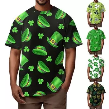 Мужская футболка Футболки с графическим текстом Pool3D печать Уличная повседневная одежда с короткими рукавами и принтом Базовая одежда XXL