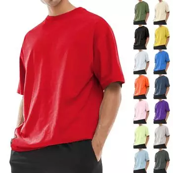 Мужская футболка Футболки с графическим текстом Pool3D печать Уличная повседневная одежда с короткими рукавами и принтом Базовая одежда L армия зеленый