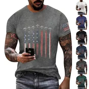 Мужская футболка Футболки с графическим текстом Pool3D печать Уличная повседневная одежда с короткими рукавами и принтом Базовая одежда L