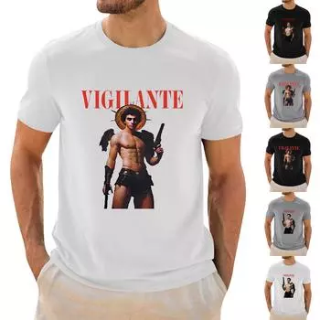 Мужская футболка Футболки с графическим текстом Pool3D печать Уличная повседневная одежда с короткими рукавами и принтом Базовая одежда L чёрный