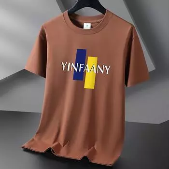 Мужская футболка из чистого хлопка, 10 цветов, S-6XL S