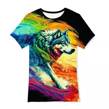 Мужская футболка - Легкая и дышащая футболка с коротким рукавом и круглым вырезом - Модная летняя одежда, идеально подходит для отдыха и подарков XL