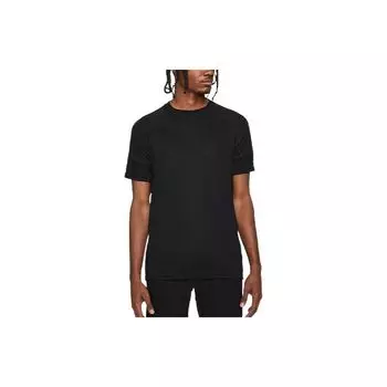 Мужская футболка Nike Quick-Dry Solid с круглым вырезом, черная CW6102-011 S