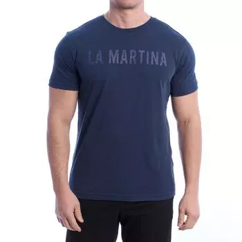 Мужская футболка обычного кроя с короткими рукавами YMR316-JS388 3XL синий