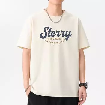 Мужская футболка оверсайз из 100% хлопка, 12 цветов, с коротким рукавом и круглым вырезом, S-5XL 4XL